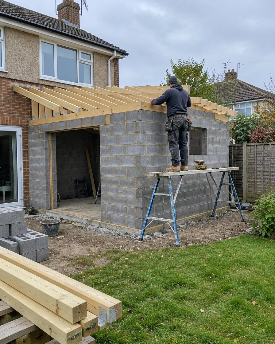 Building work and extensions in Carn Brea