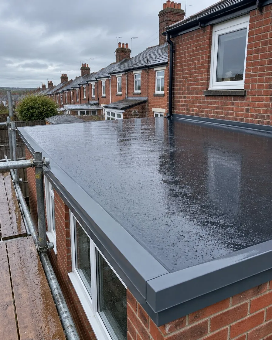EPDM rubber roofing in Carn Brea
