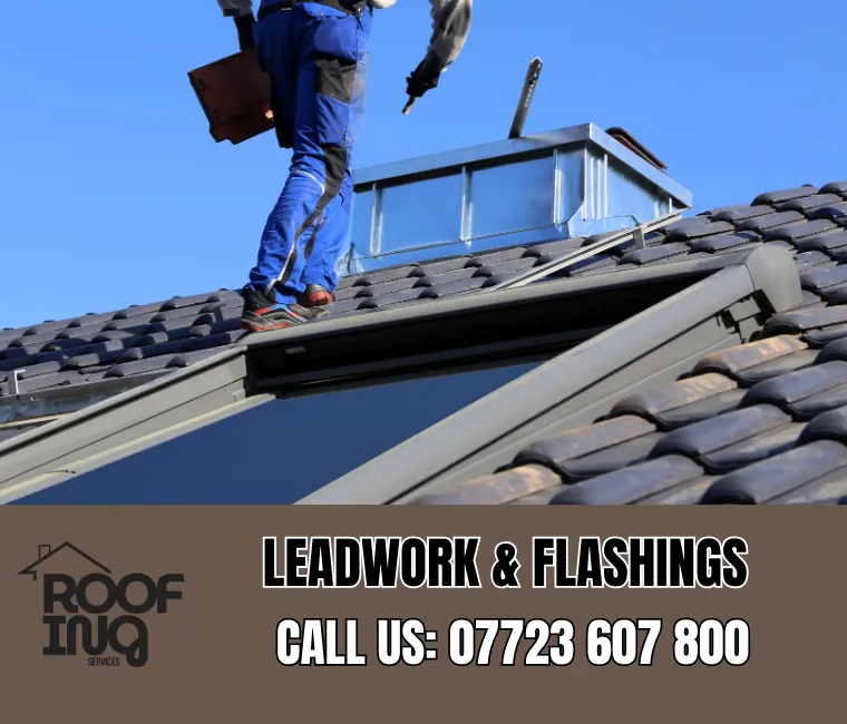 Lead roofing and flashing work in Carn Brea